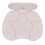 (Beige) Lumbuskussen Ergonomisch Ademzwart 2