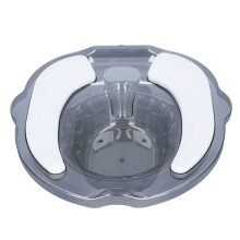 (Translucent Grey) Sitzbad-WC-Sitz Hämorrhoiden-Linderung 2500ML TPR