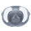 (Translucent Grey) Sitzbad-WC-Sitz Hämorrhoiden-Linderung 2500ML TPR 1