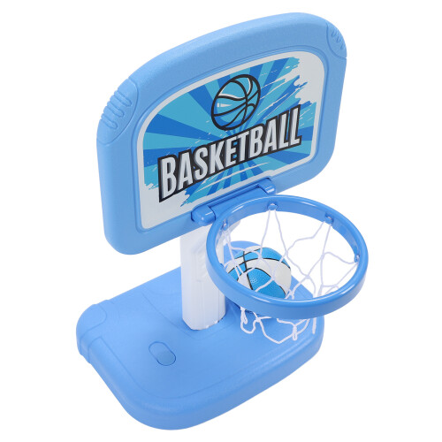 Set gioco canestro piscina regolabile con 2 palline e pompa 1