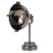 1:12 Plafondlamp Zwart Metaal voor Poppenhuis
