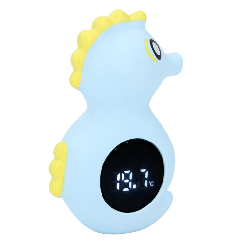 Seepferdchen-Babybadthermometer, LED, schwimmend 1