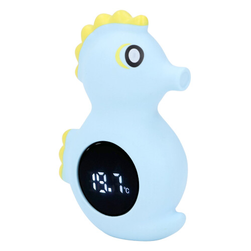 Seepferdchen-Babybadthermometer, LED, schwimmend 2