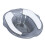 (Translucent Grey) Sitzbad-WC-Sitz Hämorrhoiden-Linderung 2500ML TPR 4