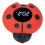 Ladybird-Babybadthermometer, LED, Temp-Warnung, IP67 5