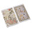 2x 1:12 Mini-Teppich Puppenhaus Accessoire Decke 2