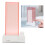 Automatischer Wattepadhalter, rosa, transparentes 12