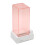 Automatischer Wattepadhalter, rosa, transparentes 3