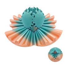 (3.1in Green Orange) 3D-Druck Getriebekugel Spannungsregelung 3,1 Zoll Blau Grün