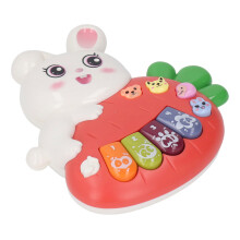 (Red) Pianoforte per Bambini, Tastiera Animale, Gioco Musicale Rosso