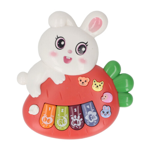 (Red) Pianoforte per Bambini, Tastiera Animale, Gioco Musicale Rosso 2
