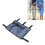 (Blue) Rollstuhl Haltebeutel Wasserdicht Tragbar Blau 2