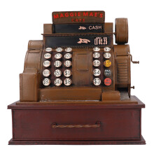 Cassiera Vintage in Ferro Decorativa Antistress