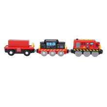Motorized Magnetic Battery Train Set for Home & Outdoor