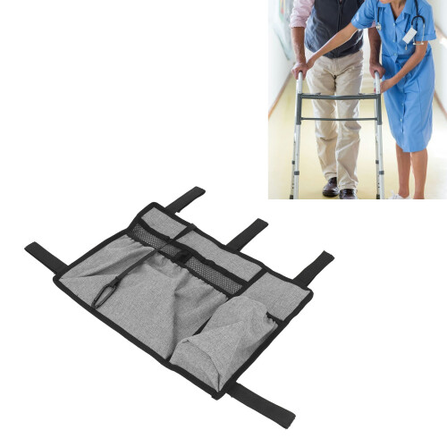 (Gray) Rollstuhl Haltebeutel Wasserdicht Tragbar Blau 2