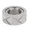 Edelstahl-Fingerring gegen Angst und Stress 2