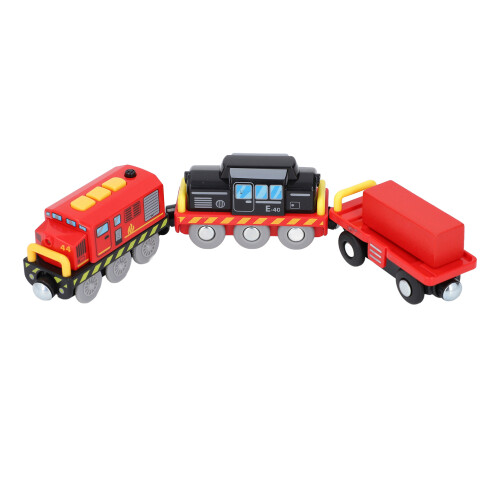 Motorized Magnetic Battery Train Set for Home & Outdoor 2