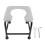 (Gray) Draagbare Commode Stoel voor Ouderen Zwanger Grijs 1