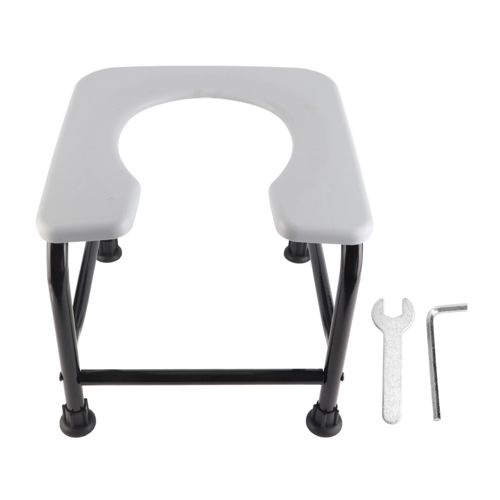 Gray (Gray) Portable Commode Chair For Elderly Pregnant Women