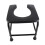 (Black) Draagbare Commode Stoel voor Ouderen Zwanger Grijs 5