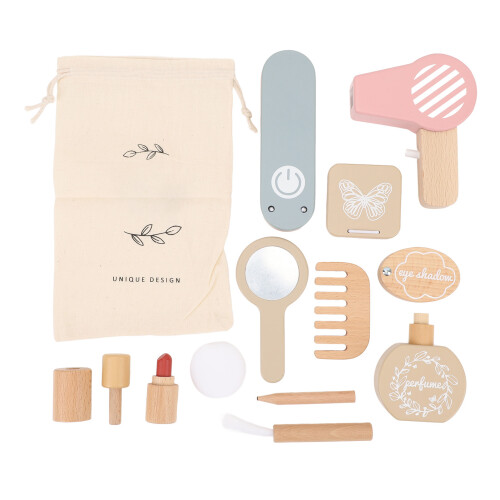 13-delig Houten Make-up Speelset Educatief