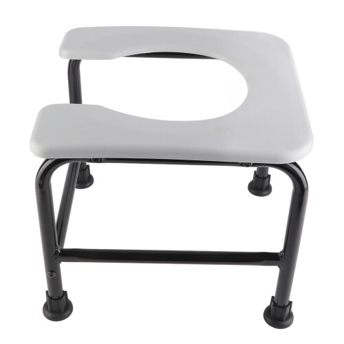 (Gray) Draagbare Commode Stoel voor Ouderen Zwanger Grijs 2