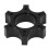 (Black) 70mm Gaming-Rad-Adapter für Thrustmaster T300RS, Silber 3