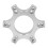 (Silver) 70mm Gaming-Rad-Adapter für Thrustmaster T300RS, Silber 5