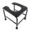 (Black) Draagbare Commode Stoel voor Ouderen Zwanger Grijs 4