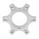 (Silver) 70mm Gaming-Rad-Adapter für Thrustmaster T300RS, Silber 2