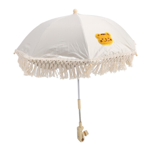 (Tiger) Flexible Angle Baby Parasol Stroller Sun Shade 1