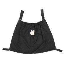 (Black Rabbit) Luierorganizer zwart beer nylon