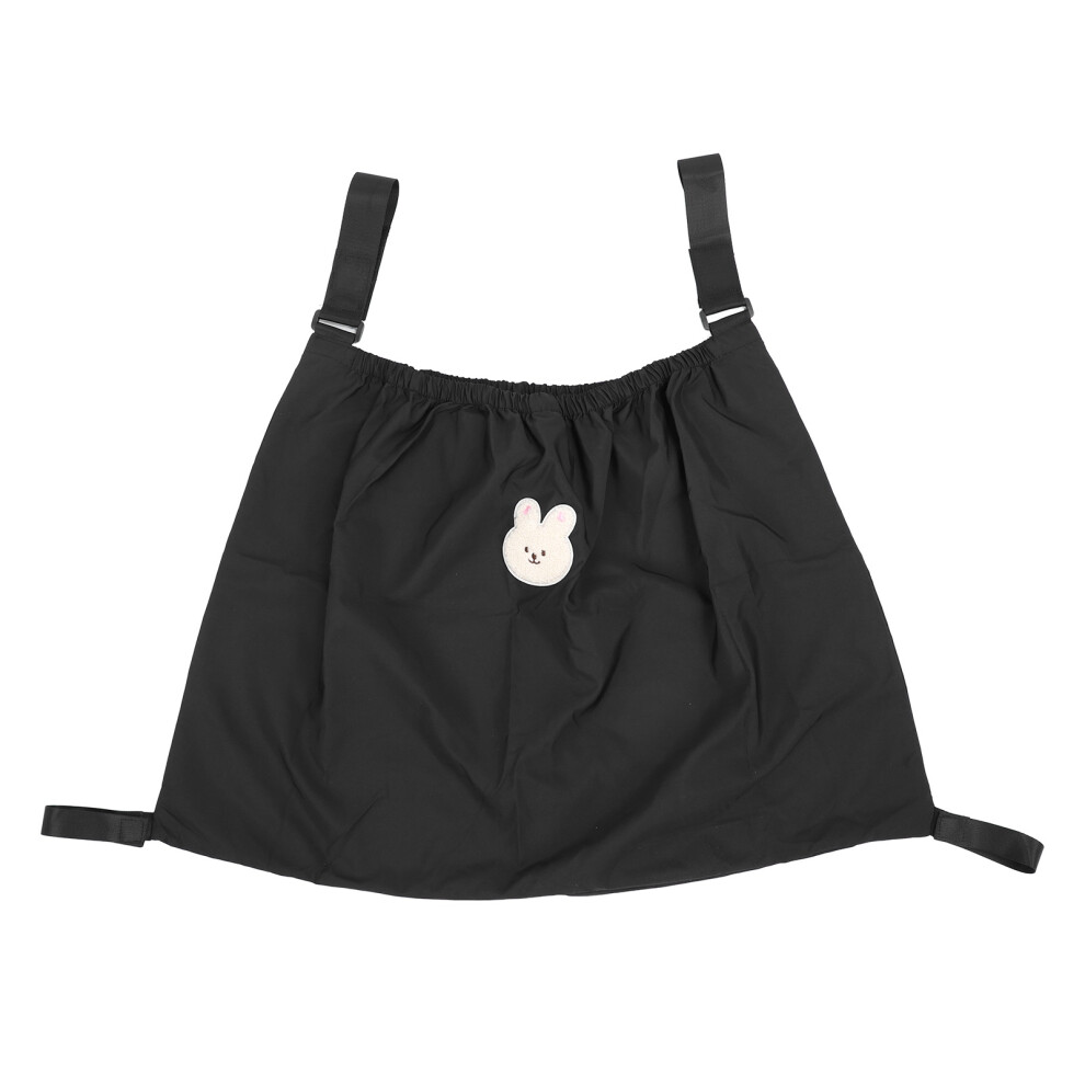( Rabbit) Hanging Diaper Organizer Nylon Large Capacity Bear Black