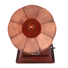Vintage gramofoon decoratie ijzer