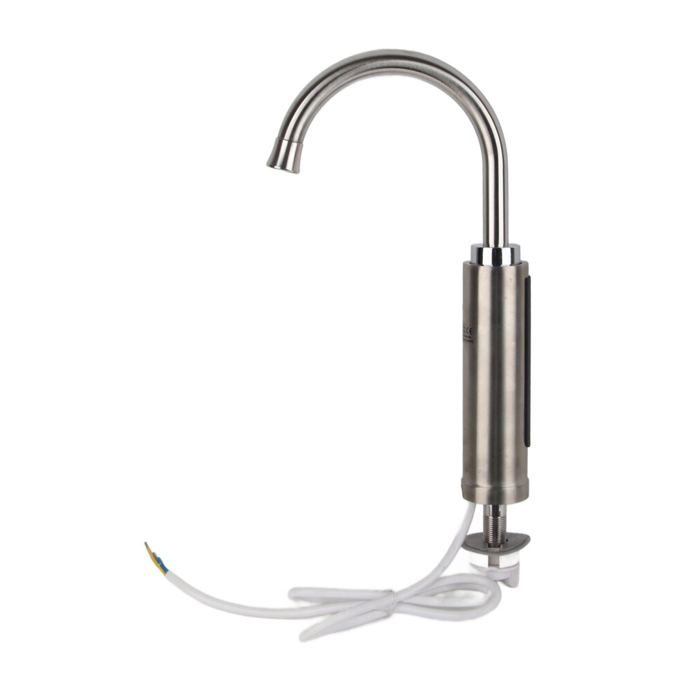 Stainless Steel Tankless Electric Faucet Kitchen Cold Hot Dual Use-image-OPC-PMMKCNG-NEW