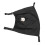 (Black Rabbit) Luierorganizer zwart beer nylon 4