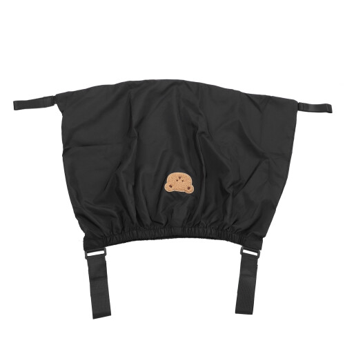 (Black Bear) Luierorganizer zwart beer nylon 1