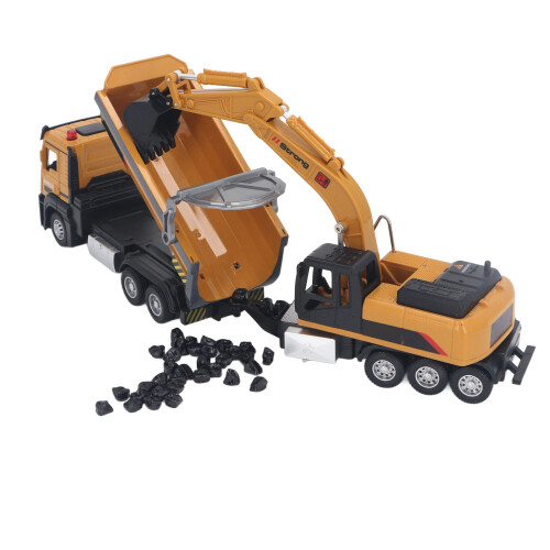 (Yellow) Bagger-LKW Multifunktionsmodell Spielzeug 2