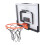 Kids Foldable Basketball Hoop Transparent Backboard Wall Mounted 2