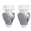 2x Muttermilch-Aufbewahrungsbeutel-Adapter 1