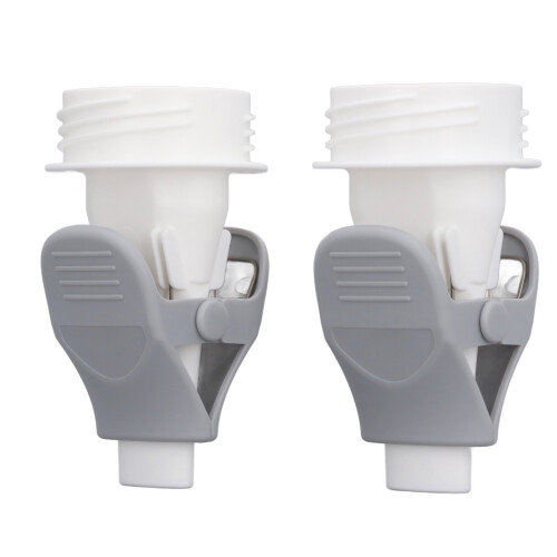 2x Muttermilch-Aufbewahrungsbeutel-Adapter