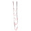 (Red) 5-Step Nylon Foldable Boat Ladder Red 4