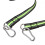 (Fluorescent Green) 5-Step Nylon Foldable Boat Ladder Red 3
