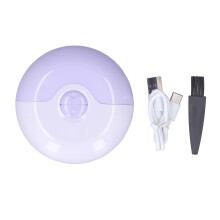 (Violet) Elektrische Nagelschere Anti-Einklemmen USB wiederaufladbar