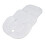 (White) Universal Bassinet Insert Pad Baby Support Cushion 2