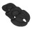 (Black) Universal Bassinet Insert Pad Baby Support Cushion 2