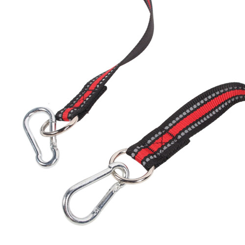 (Red) 5-Step Nylon Foldable Boat Ladder Red 1