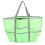 (Green) Mesh Beach Bag 8 Pockets Waterproof Large Capacity Green 1