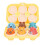 (DF32) 6PCS Egg Shape Matching Toy Set Children 1