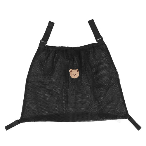 (Black) Wasserdichter Polyester-Babywagen-Organizer Schwarz